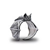 Bat Themes Alloy Adjustable Cuff Rings FS-WG25ADA-01-2