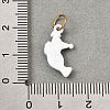 Printed 304 Stainless Steel Pendants SA-CBA59B8-04A-G-3
