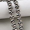 Tibetan Style dZi Beads Strands GG-CBA3DA1-05-1