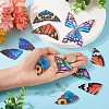 DIY Butterfly Wing Earring Makint Kit FIND-TA0002-80-15