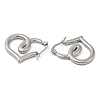 304 Stainless Steel Wire Wrap Hoop Earrings for Women EJEW-M224-04P-3