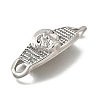 304 Stainless Steel Crystal Rhinestone Connector Charms STAS-M119-06D-AS-2