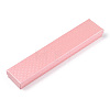 Rhombus Textured Cardboard Jewelry Necklace Boxes LS-CBOX-T006-03E-2