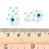 Baking Paint Glass Enamel Beads X-LAMP-D303-04I-3