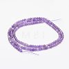 Natural Amethyst Beads Strands LS-G-F460-50-2
