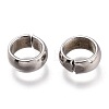 201 Stainless Steel Jump Rings X-STAS-O137-13P-A-2