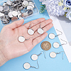 60Pcs 304 Stainless Steel Earring Hooks STAS-BBC0009-93C-3