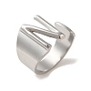 Non-Tarnish 201 Stainless Steel Finger Rings RJEW-H223-04P-N-3