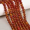 Handmade Lampwork Beads Strand LAMP-B056-8mm-17-1