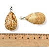 Natural Picture Jasper Pendants GG-K002-09J-3