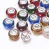 Resin Rhinestone European Beads RPDL-S012-C-1