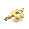 Brass Connector Charms KK-P295-01G-F-2
