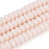 Opaque Spray Painted Glass Beads GLAA-ZX008-6mm-18H-1