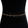 Alloy Heart Link Chain Body Chains WGDAFCB-01-2