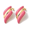Golden Ion Plating(IP) 304 Stainless Steel Stud Earrings for Women EJEW-L287-044G-2