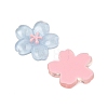 Sakura Series Opaque Resin Cabochons CRES-M037-19-2