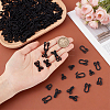 120Bgas 4 Styles Nylon & Iron Hook and Eye DIY-NB0016-10A-3