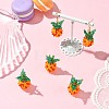 Handmade Nylon Wired Glass Beaded Pendants PALLOY-CJ00107-6