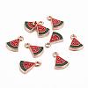 Alloy Enamel Pendants X-ENAM-Q425-23-3