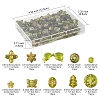 110Pcs 11 Styles Transparent Acrylic Beads OACR-FS0002-07-4