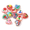 Baking Paint Glass Enamel Beads LAMP-D303-02-1