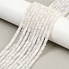 2 Strands Natural White Jade Beads Strands G-PA0001-24A-3