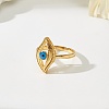 Brass with Plastic Finger Rings for Women TY5926-4