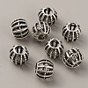 Tibetan Style Alloy European Beads FIND-TAC0002-065F-01-2