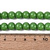Opaque Solid Color Glass Beads Strands GLAA-T032-P8mm-17-4