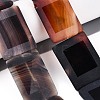 Dyed Natural Agate Beads Strands G-T144-25B-03-1