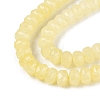Imitation Jade Crackle Glass Beads Strands GLAA-N068-01A-A06-4