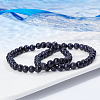 4 Strands Synthetic Blue Goldstone Beads Strands G-CA0001-19-4