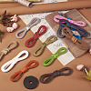 20 Strands 20 Colors Flat Imitation Leather Cord WL-TA0001-01-16