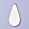 Unfinished Blank Poplar Wood Big Pendants LS-WOOD-D021-13-2