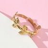 304 Stainless Steel Cuff Open Rings for Women RJEW-L341-02F-G-3
