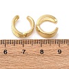 C-Shaped Brass Cuff Earrings EJEW-G445-04G-5