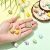 10Pcs Handmade Porcelain Ceramic Beads PORC-YW0001-79-4