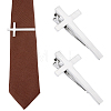 Brass Tie Clips BUTT-WH0024-064P-1