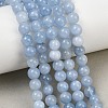 Natural Dyed White Jade Beads Strands GG-CBAEB22-B01-6mm-01-1