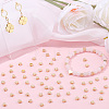 60Pcs Long-Lasting Plated Brass Beads KK-BBC0024-79-4