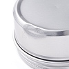 (Defective Closeout Sale Border damaged)Aluminum Screw Cream Jar CON-XCP0001-70B-3