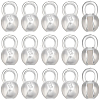 20Pcs 925 Sterling Silver Crimp Beads STER-BBC0009-61A-1