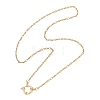 2.5MM 304 Stainless Steel Figaro Chain Necklaces with Spring Ring Clasps NJEW-JN05709-4