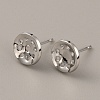 Brass Earring Finding KK-WH0035-78P-1