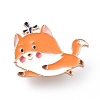 Animal with Wind-stick Enamel Pin ENAM-K021-07B-1