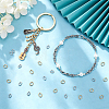 400Pcs 2 Colors 304 Stainless Steel Jump Rings STAS-PH0007-37-4