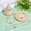  DIY Blank Dome Link Bracelet Maknig Kit DIY-NB0010-47A-5