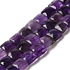 Natural Amethyst Beads Strands G-C109-A06-02-1