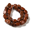 Natural Red Jasper Beads Strands G-B078-D05-04-2