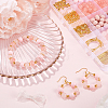 DIY Glass Beaded Bracelets & Earrings Jewelry Making Kit DIY-SP0001-20D-4